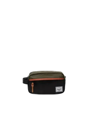 Neceser Chapter Small Travel Kit Black Ivy Green Chutney