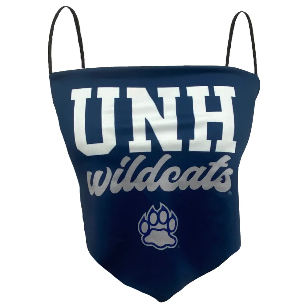 New Hampshire Wildcats Strap Bandana Top