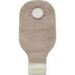 New Image Two-Piece Drainable Pouch, Flange 2-3/4" (70mm) Ultra-Clear 12" (30cm) - Box of 10