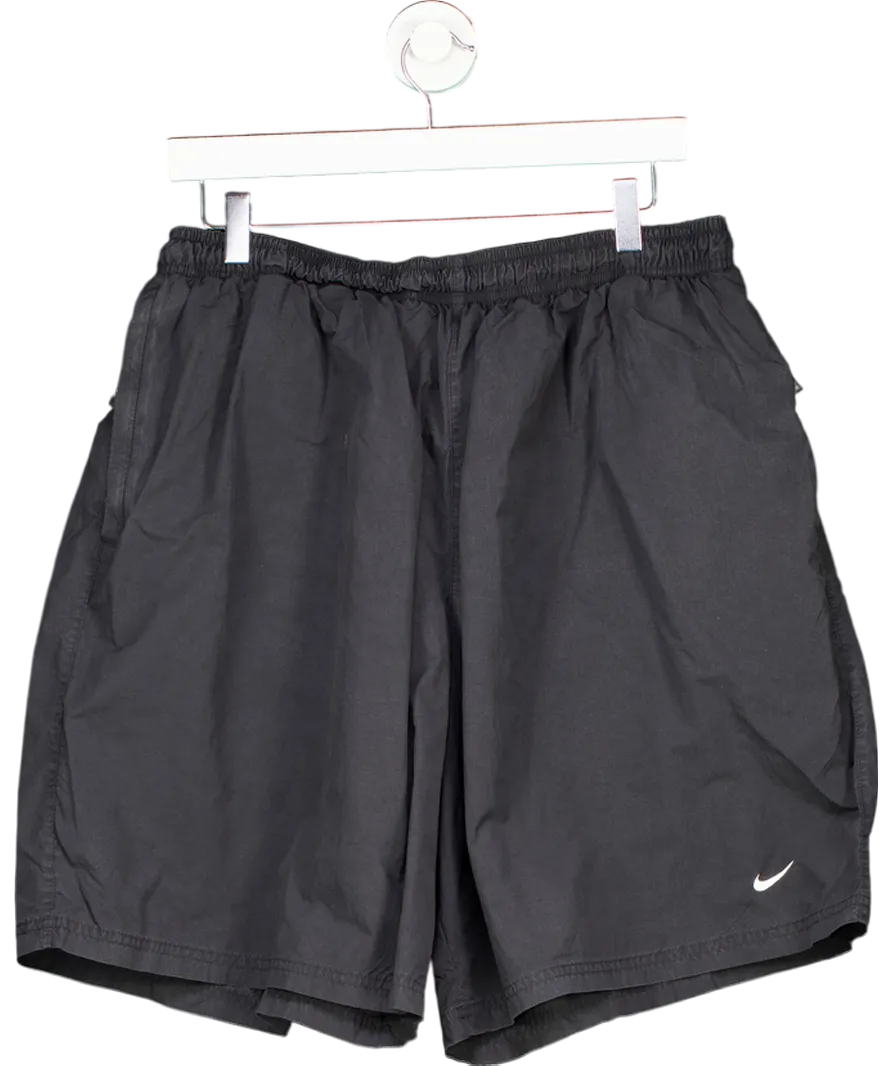 Nike Black Zip Pocket Shorts UK XXL