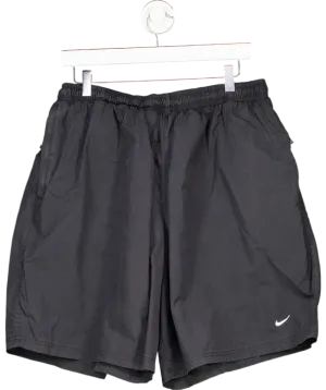 Nike Black Zip Pocket Shorts UK XXL