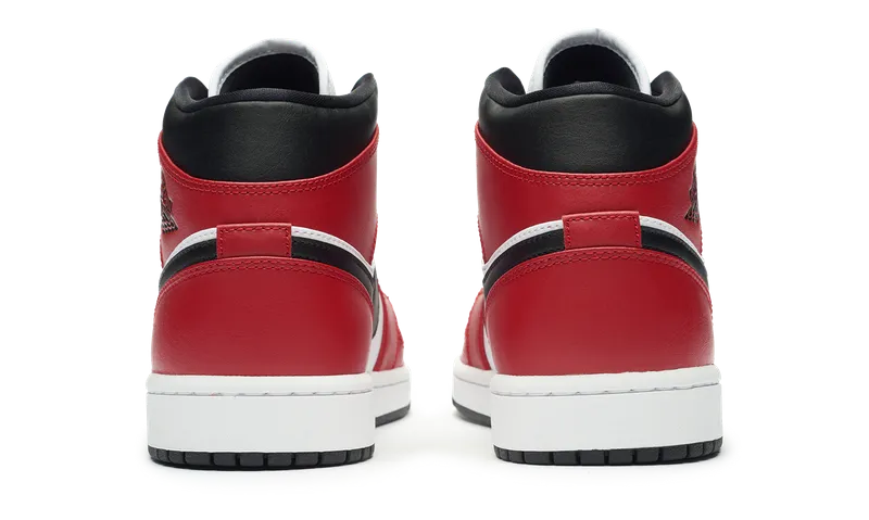 Nike Jordan 1 Mid Chicago Black Toe 2020 (554724-069) Men's Size 7-12