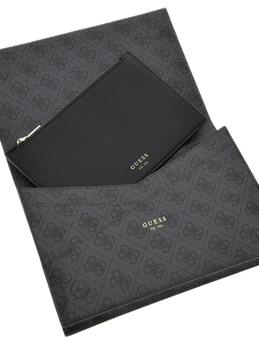 Noreen Card Holder - Coal Logo
