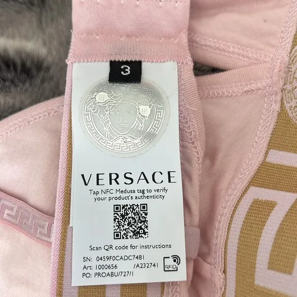 NWT Authentic Versace Bralette