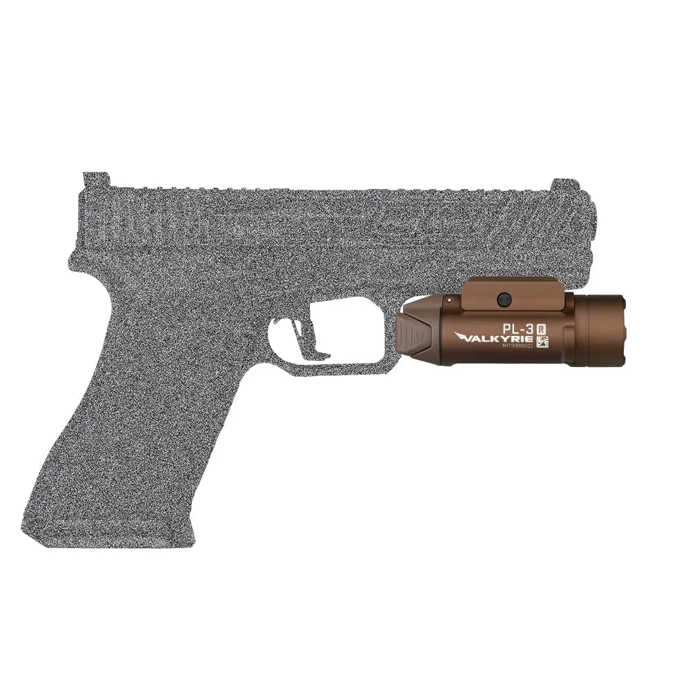 OLIGHT Pistol Flashlight Valkyrie PL-3R 1500 lm - Tan