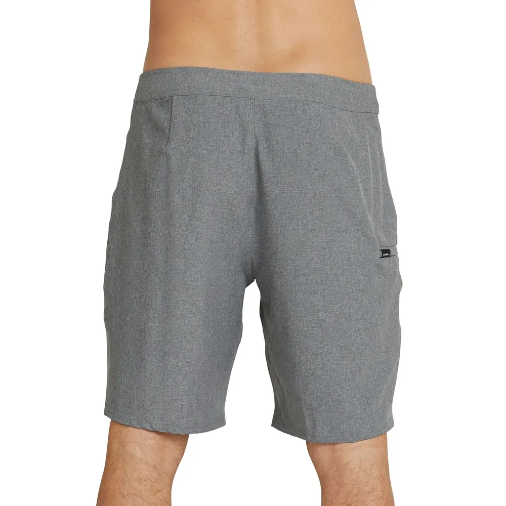 O'NEILL HYPERFREAK HEAT 19" BOARDSHORT HEATHER GREY