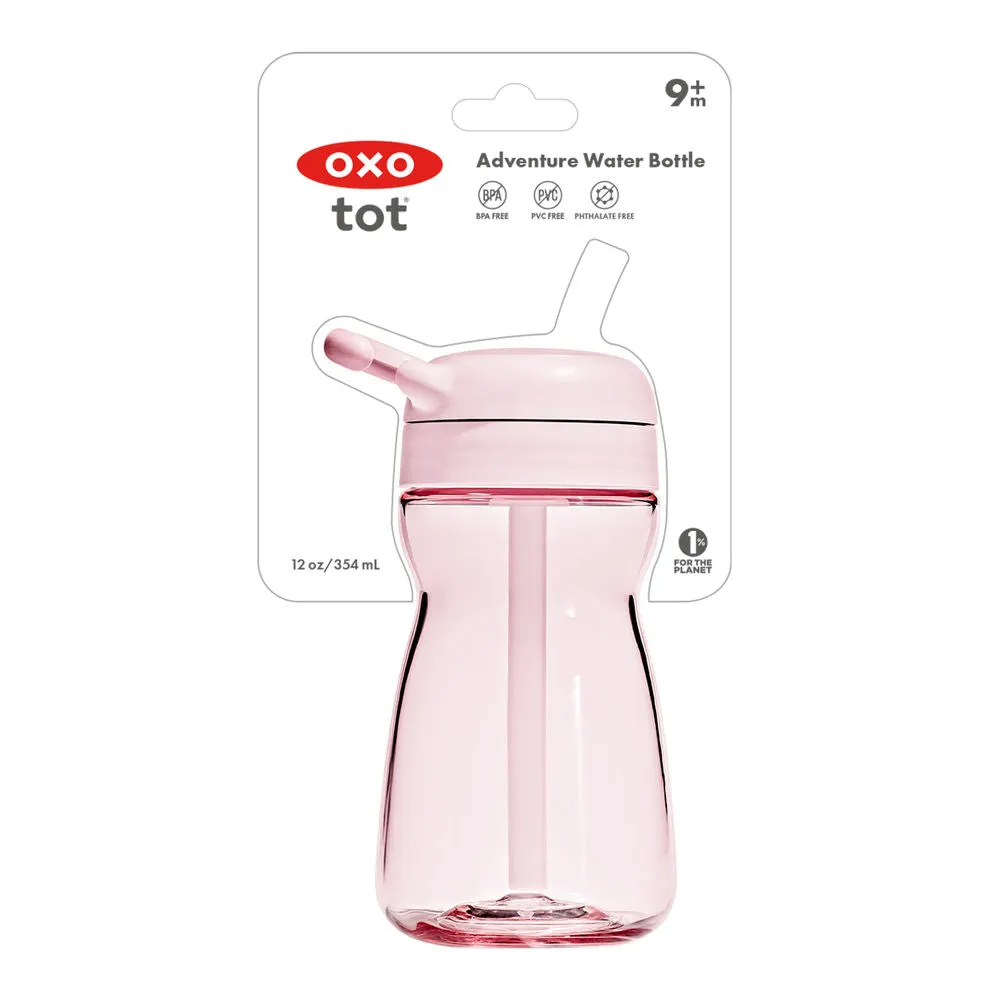 OXO Tot Adventure Water Bottle - Blossom