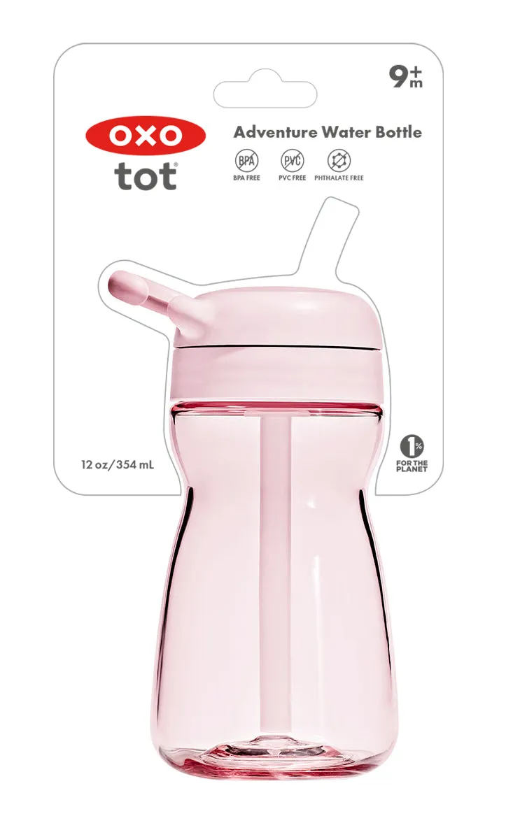 OXO Tot Adventure Water Bottle - Blossom