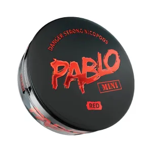 Pablo Mini Red Nicotine Pouches (20pcs/Can)