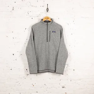 Patagonia 1/4 Zip Fleece - Grey - L