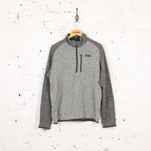 Patagonia 1/4 Zip Fleece - Grey - L