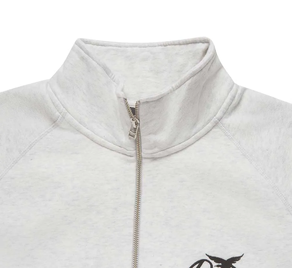 PENCIL BIRD HALF ZIP SWEATSHIRT