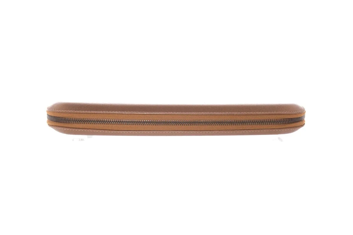 Perrin Bronze Leather Pouch