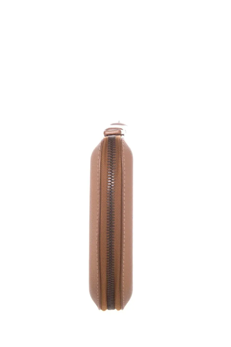 Perrin Bronze Leather Pouch