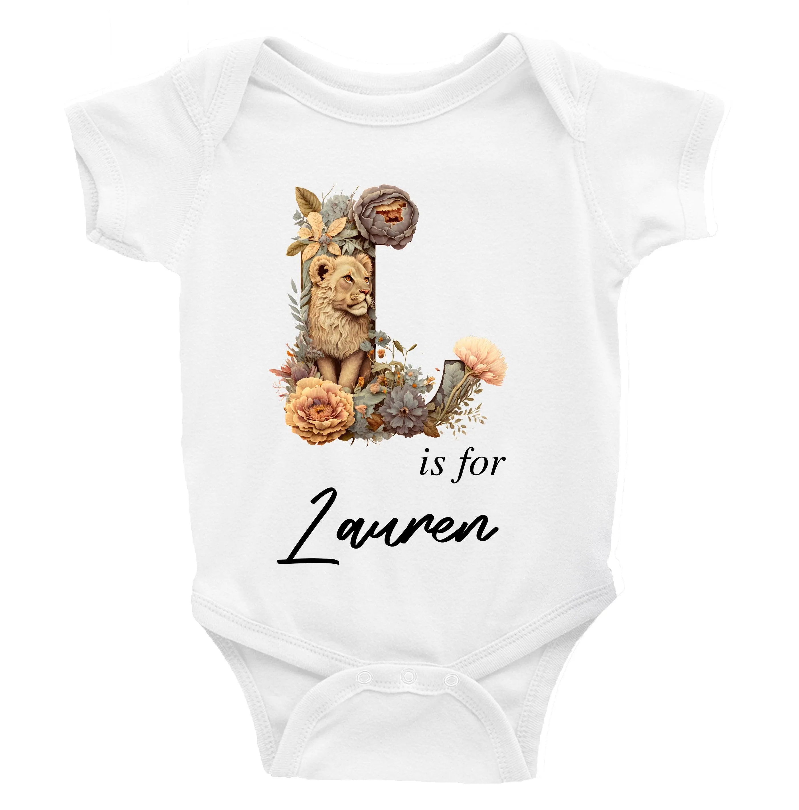 Personalised animal alphabet