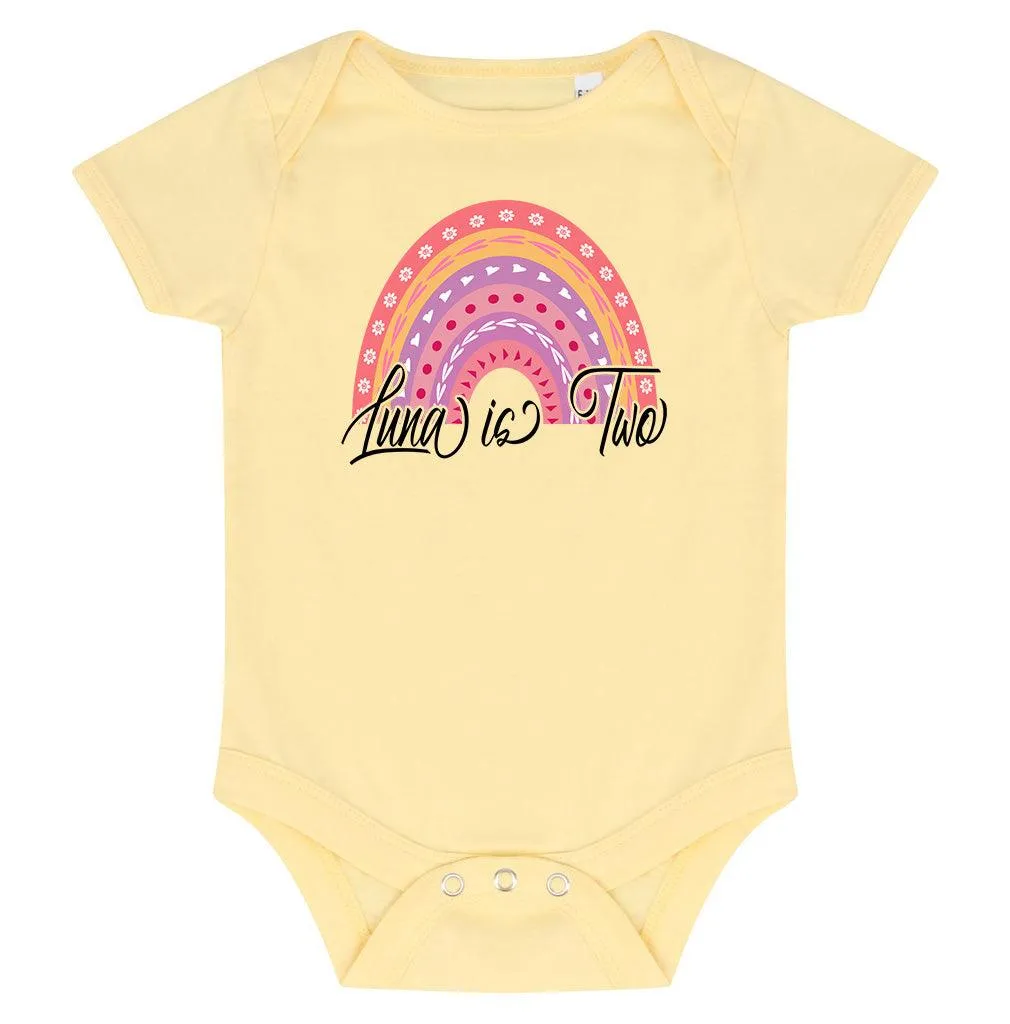 Personalised Baby is two