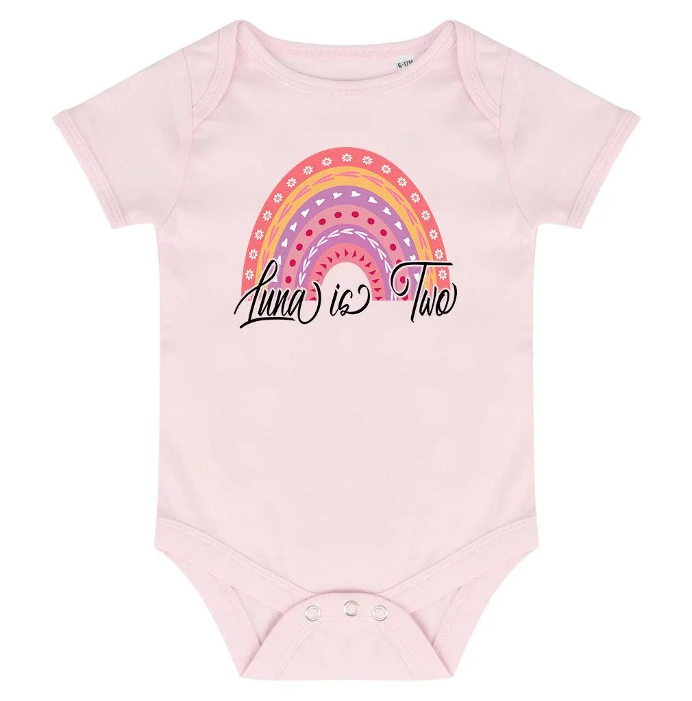Personalised Baby is two