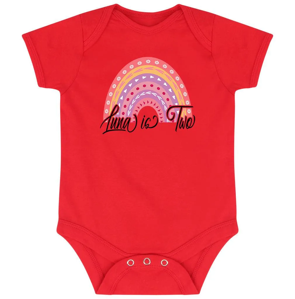 Personalised Baby is two