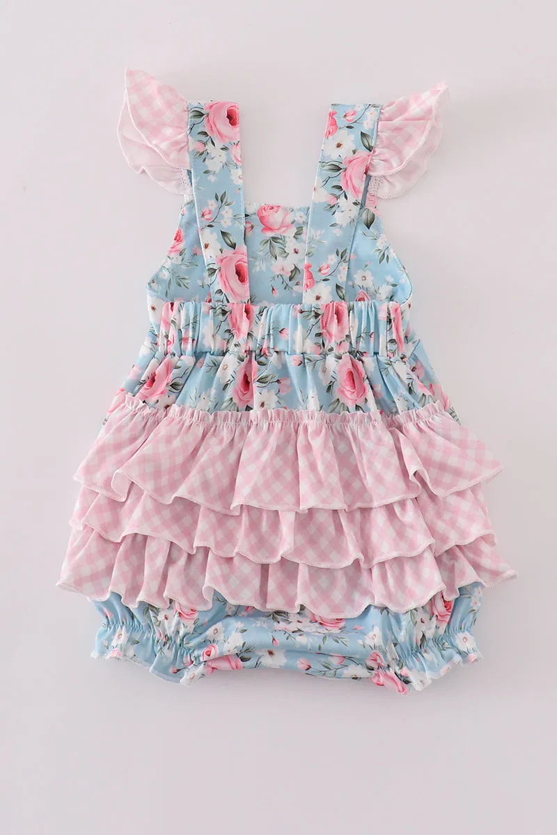 Petal Perfection Print Girl Bubble