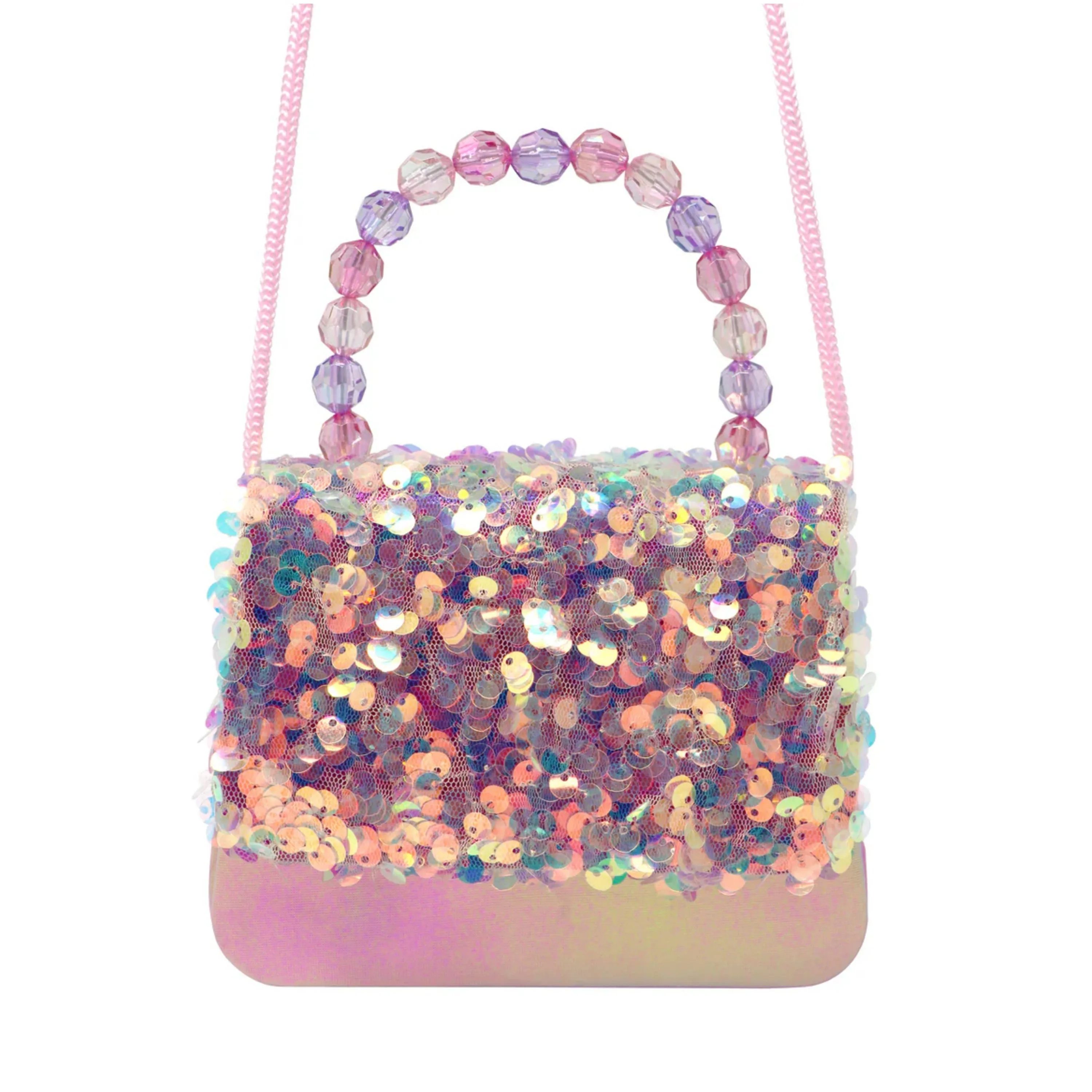 Pink Poppy  Dazzling  Sequin Handbag