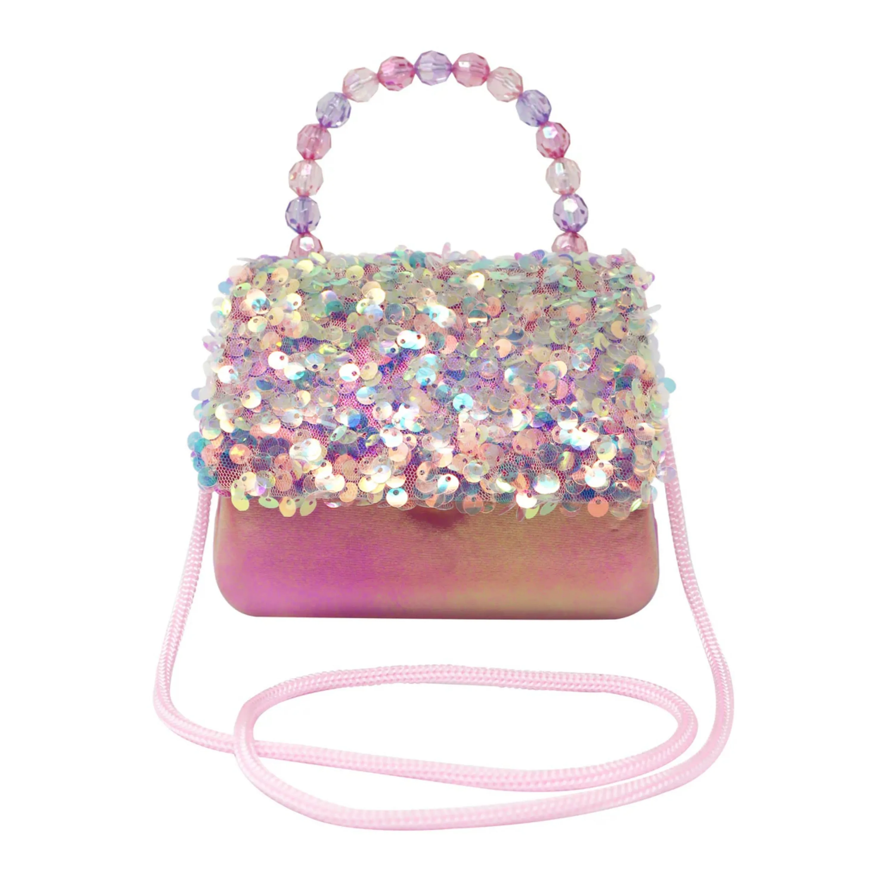 Pink Poppy  Dazzling  Sequin Handbag