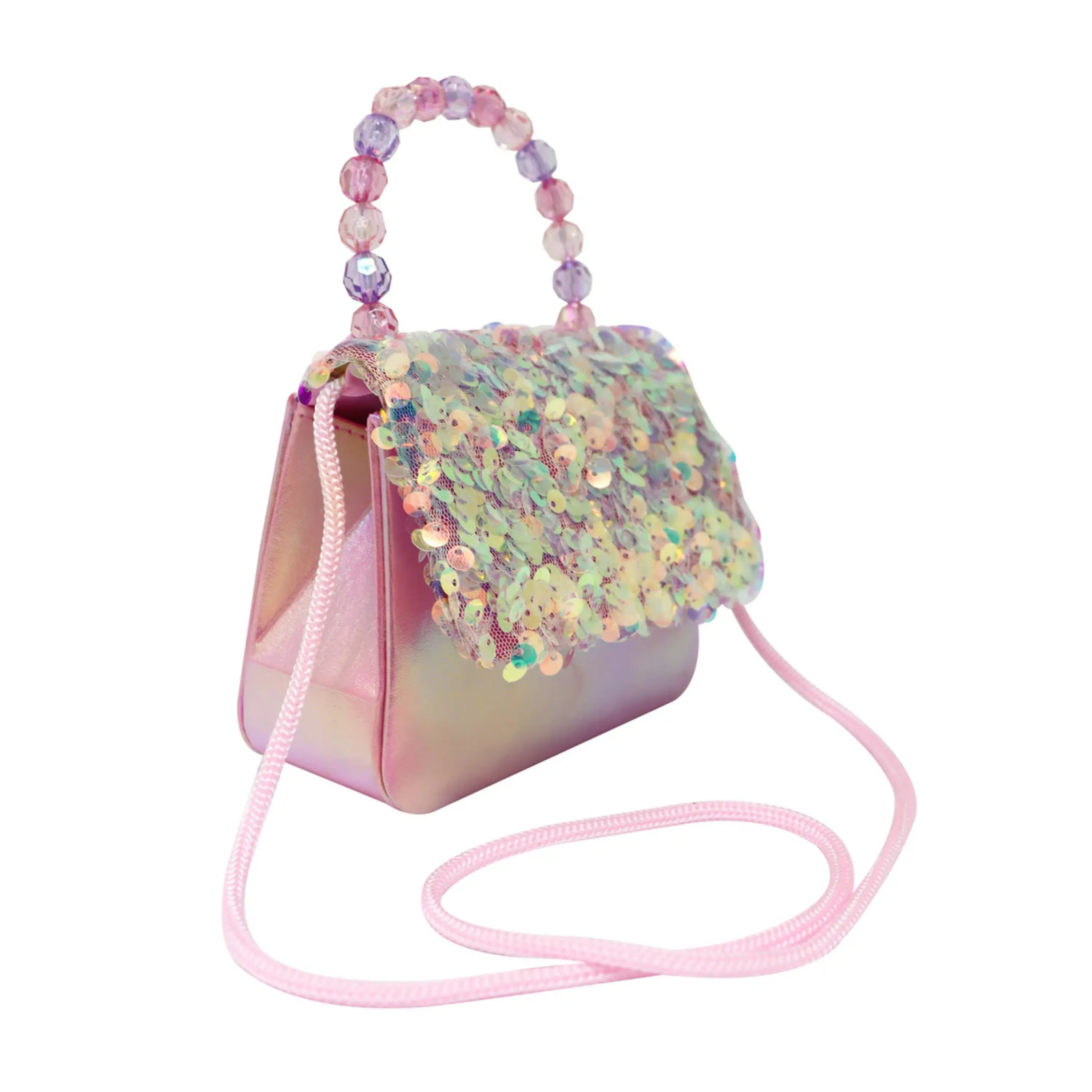 Pink Poppy  Dazzling  Sequin Handbag