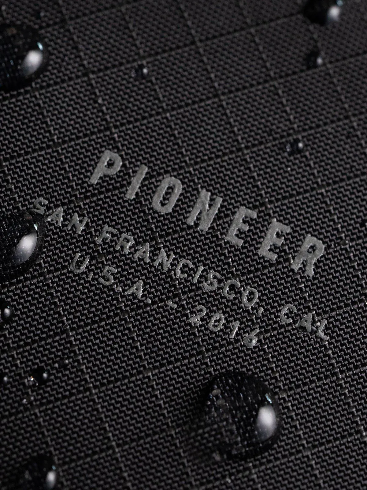 Pioneer Matter Bifold Wallet 10XD Ripstop Onyx