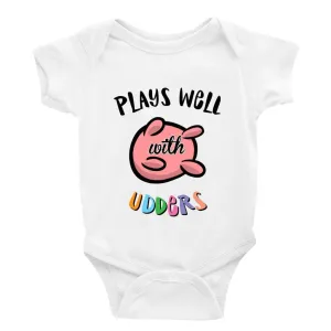 Plays well with udders Multiple Colour options