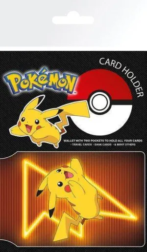 Pokemon Electric Pikachu Card Holder