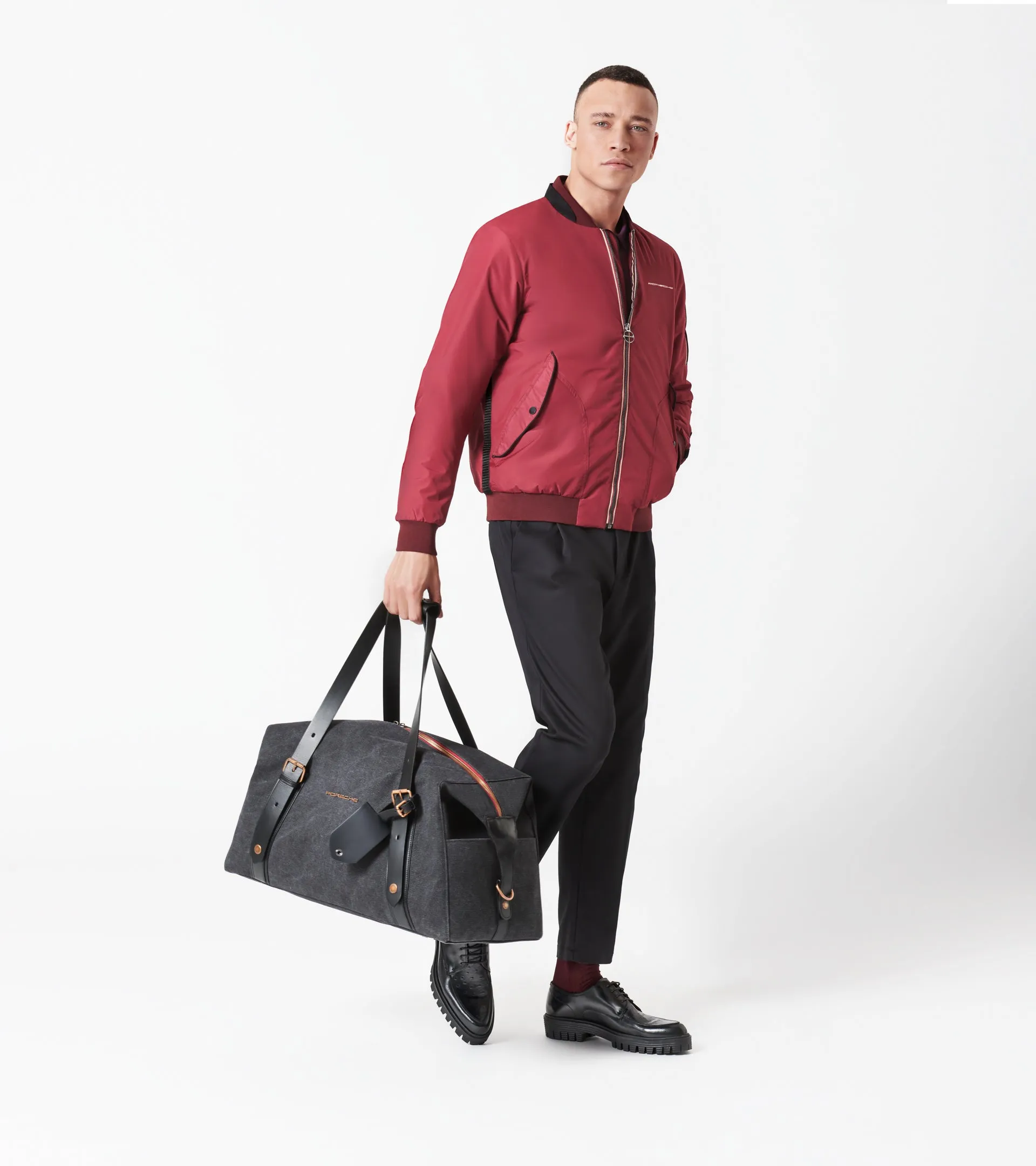 Porsche Men's Jacket, Burgundy - Heritage Collection