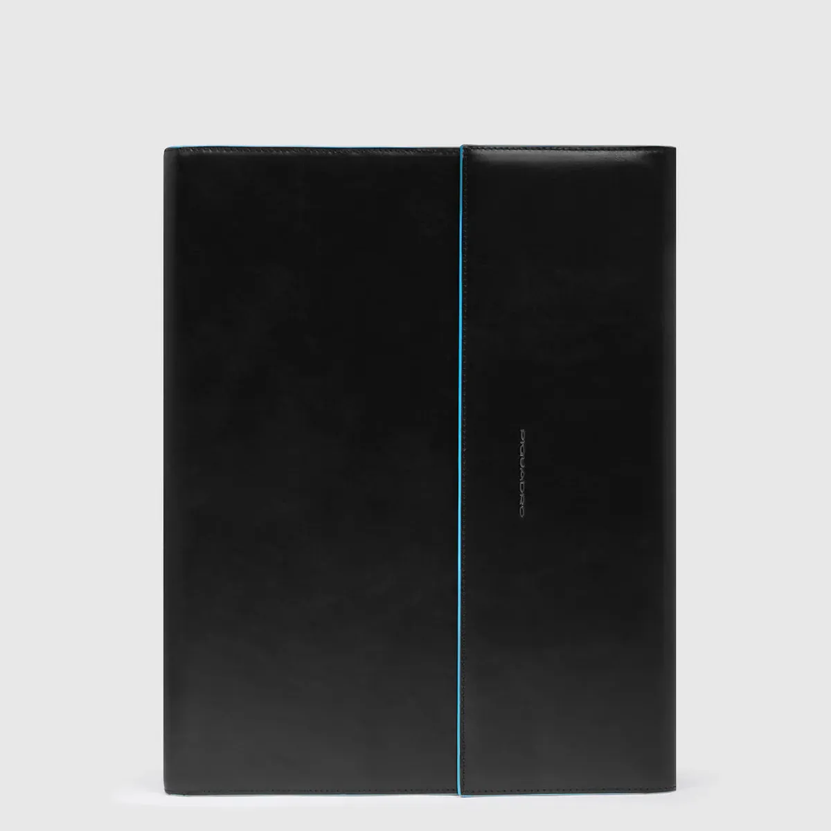 Porta Blocco Piquadro Blue Square in Pelle Nero