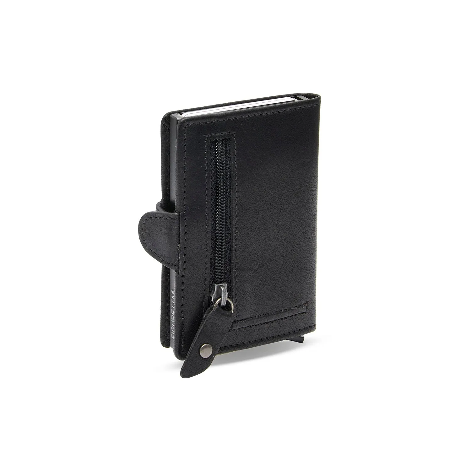 Porte-cartes en cuir - The Chesterfield Brand Baldwin noir