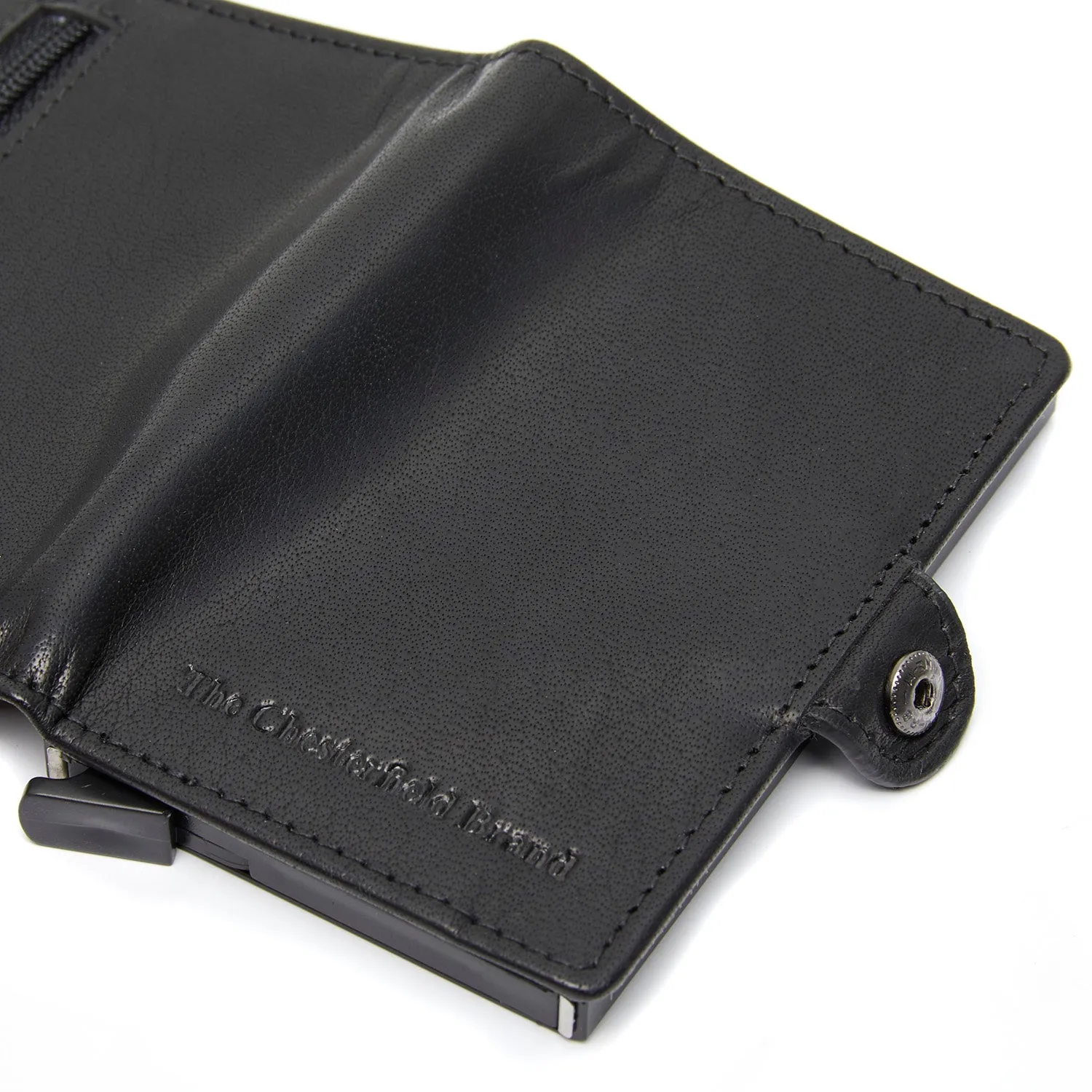 Porte-cartes en cuir - The Chesterfield Brand Baldwin noir