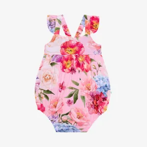 Posh Peanut Brisa Ruffled Capsleeve Bubble Romper