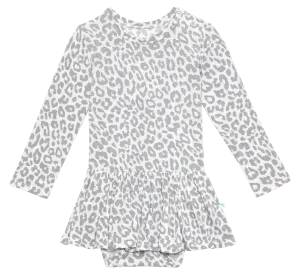 Posh Peanut Minka L/S Twirl Skirt Bodysuit