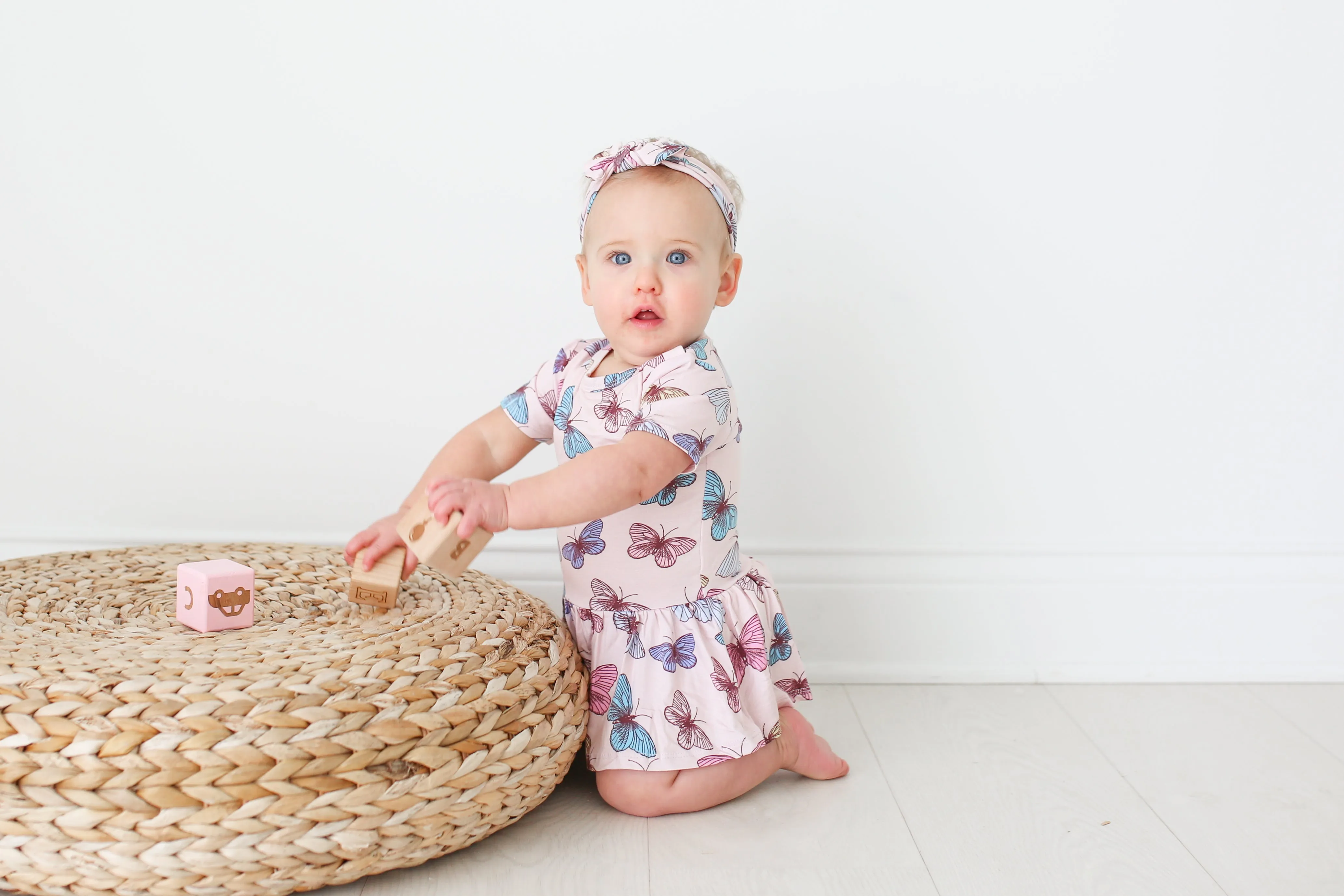 Posh Peanut Nora S/S Twirl Skirt Bodysuit