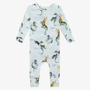 Posh Peanut Percy L/S Basic Romper