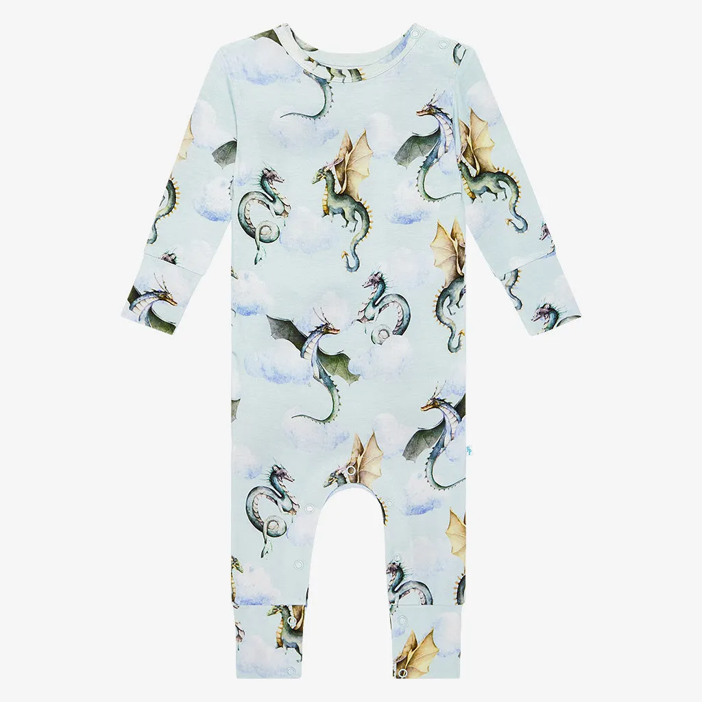 Posh Peanut Percy L/S Basic Romper