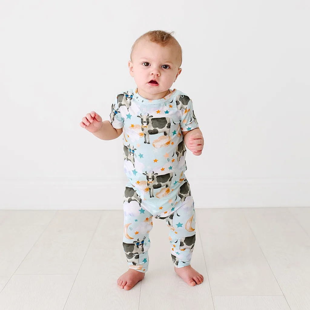 Posh Peanut Tex S/S Basic Romper