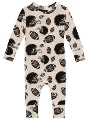 Posh Peanut Touchdown L/S Romper