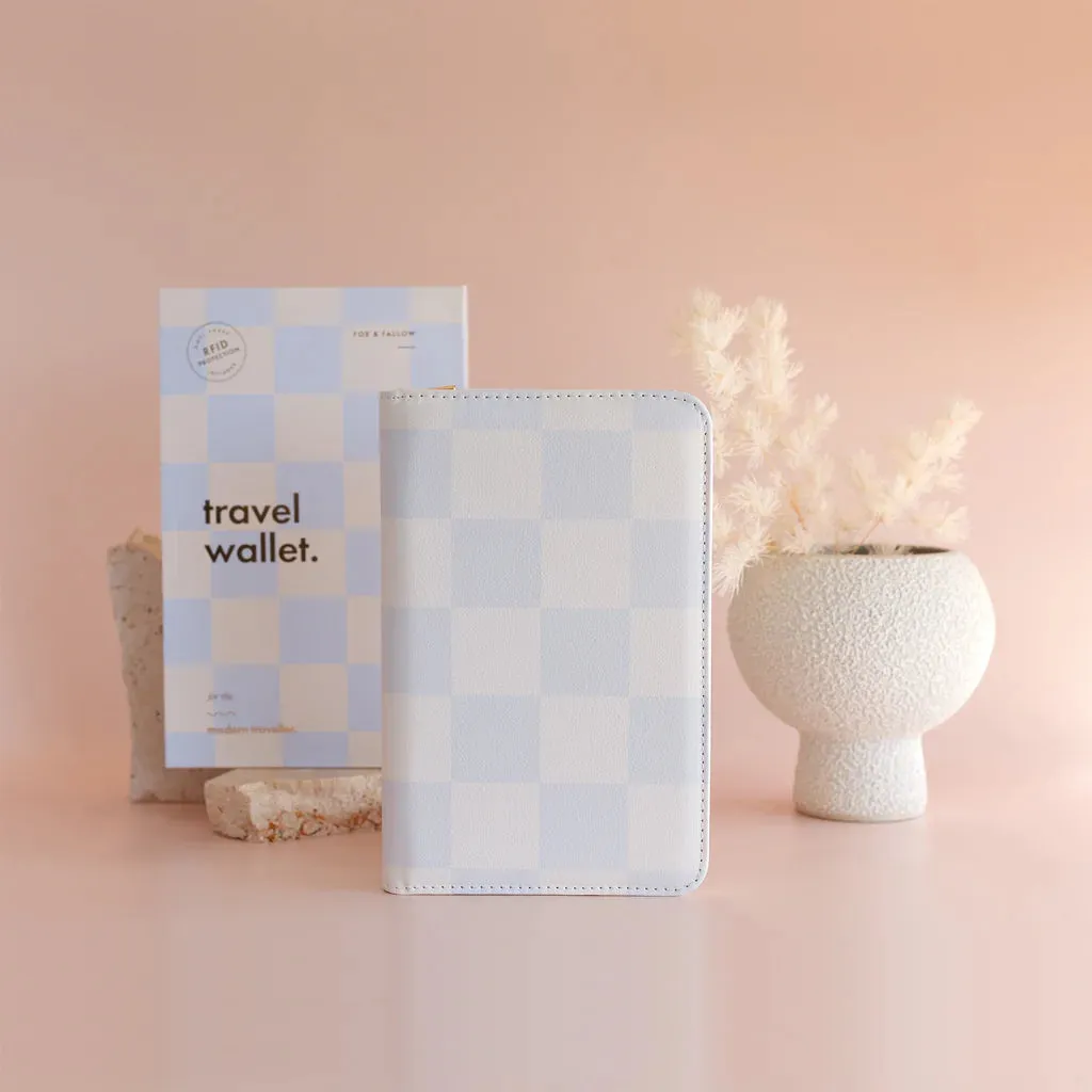 Powder Check Travel Wallet
