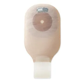 Premier One-Piece Drainable Ostomy Pouch – Flat Flextend Barrier, Lock 'n Roll Closure, Tape, Filter