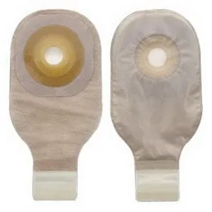 Premier One-Piece Drainable Pouch, Pre-Cut Stoma Opening 1-1/2" (38mm), Transparent 12" (30cm) - Box of 5