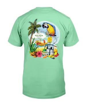 Premium Ringspun T-Shirt Soft Cotton Broken Blender Margarita Key West