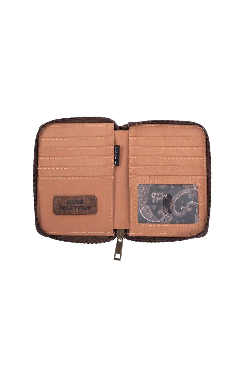 Pure Western Samara Wallet Tan