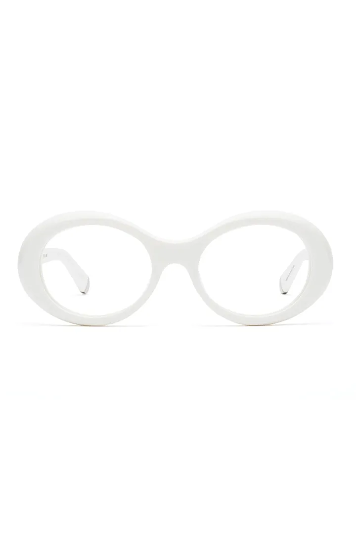 QUANT 64 BLUE LIGHT GLASSES - GLOSS WHITE