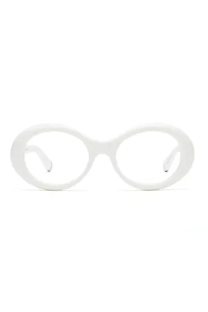QUANT 64 BLUE LIGHT GLASSES - GLOSS WHITE