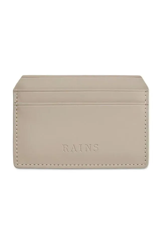 Rains Tarjetero Card Holder Taupe