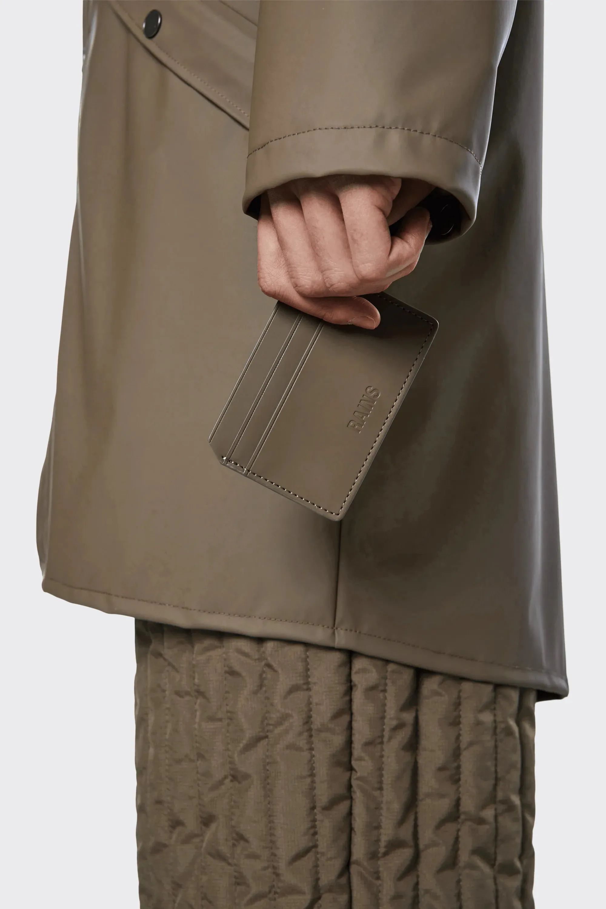 Rains Tarjetero Card Holder Wood