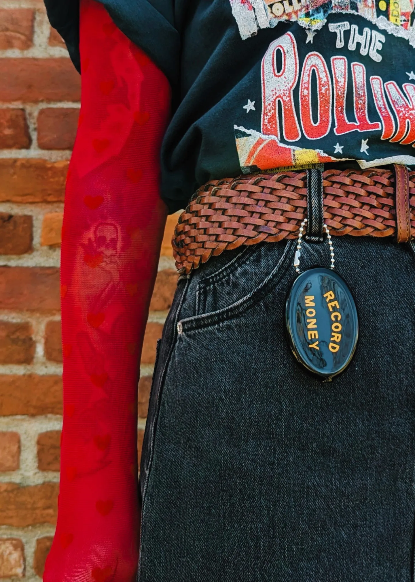 Record Money Coin Pouch
